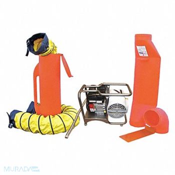 AIR SYSTEMS INTERNATIONAL Confined Space Blower Gasoline 15in., 5FYA6