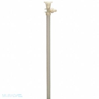 FINISH THOMPSON Drum Pump Tube 40 L Poly 1-1/4 I.D., 5FZV0