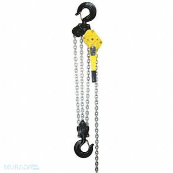 OZ LIFTING PRODUCTS Lever Chain Hoist Cap 18000Lb Lift 20Ft, 5GAP6