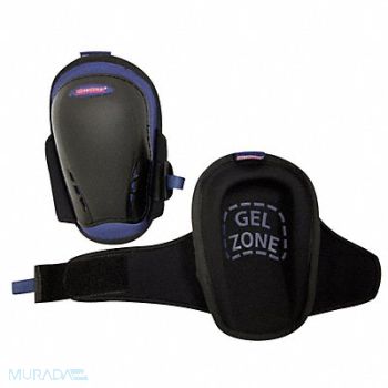 WESTWARD Knee Pads Swivel Gel EVA Foam Univ PR, 5MZH9