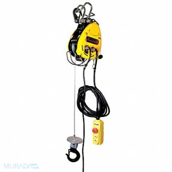 OZ LIFTING PRODUCTS Electric Wire Rope Hoist 500 lb., 5NPL3