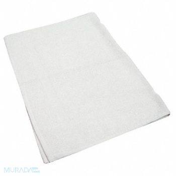 R R TEXTILE Bath Mat 21x34 in White PK12, 5NWN8