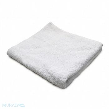R R TEXTILE Bath Towel 24x48 in White PK12, 5NWP0