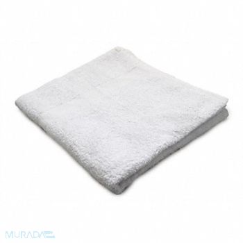 R R TEXTILE Bath Towel 20x44 in White PK12, 5NWP1