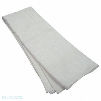 R R TEXTILE Bath Towel 24x48 in White PK12, 5NWR5