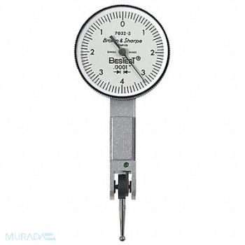 TESA BROWN SHARPE Dial Test Indicator Hori 0 to 0.008 In, 5RCH1