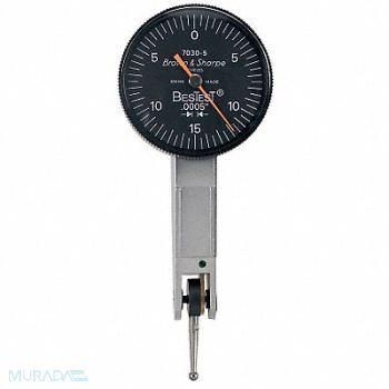 TESA BROWN SHARPE Dial Test Indicator Hori 0 to 0.030 In, 5RCK9