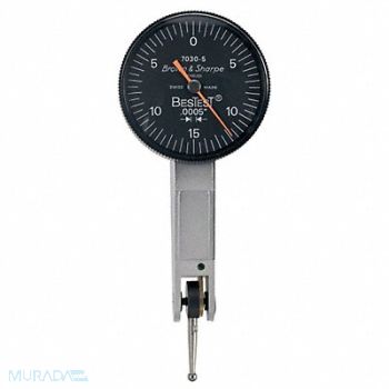 TESA BROWN SHARPE Dial Test Indicator Hori 0 to 0.030 In, 5RCL4