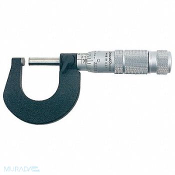 TESA BROWN SHARPE Outside Micrometer Range 0 to 1, 499K40