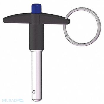INNOVATIVE COMPONENTS Quick Release Pin 3-1/2 T-Handle, 5REW0