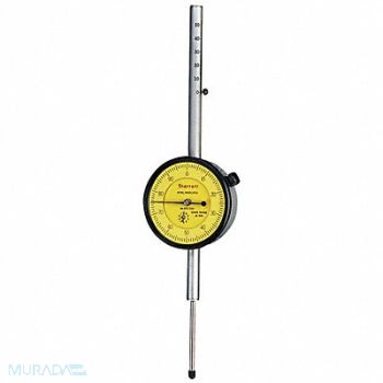 STARRETT Dial Indicator 0 to 50mm 0-100, 5UAJ3