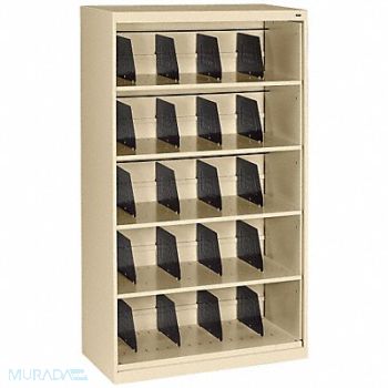 TENNSCO Cabinet 36 x 63-1/2 x 17 In Champ/Putty, 5UEY6