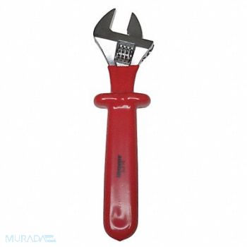 WESTWARD Adj. Wrench CV Steel Chrome 10, 5UFY6