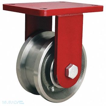 HAMILTON Dual-Flange Track Wheel Plate Caster, 5VG05