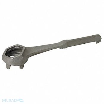 TOUGH GUY Drum Bung/Plug Wrench Alum 10 1/2 In L, 5WMN1