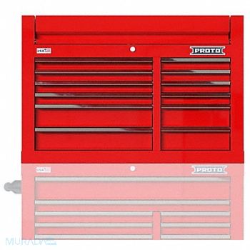 PROTO Gloss Red Heavy Duty Top Chest, 60FF94