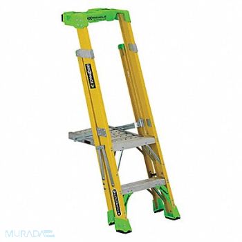 LOUISVILLE Platform Stepladder 5 ft 3 H, 60FV32