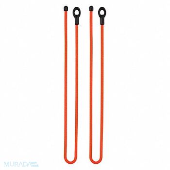 NITE IZE Twist Ties Rubber 18 in L 1/2 in W PK2, 60HX07