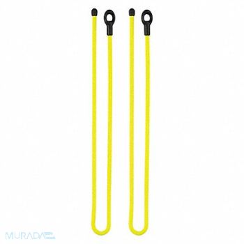 NITE IZE Twist Ties Rubber 18 in L 1/2 in W PK2, 60HX08