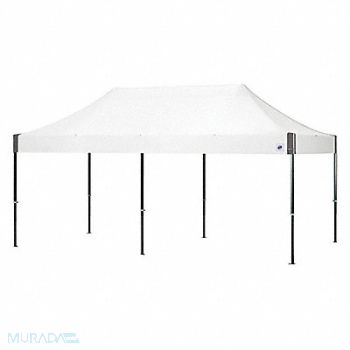 E-Z UP Portable Shelter 20 ft L Polyester, 60NM14