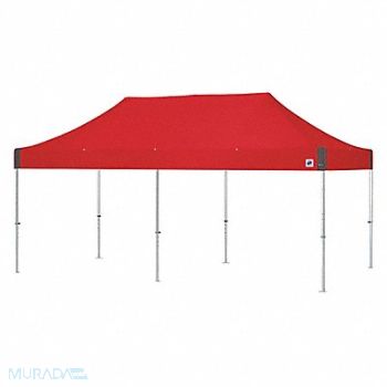 E-Z UP Portable Shelter 20 ft L Polyester, 60NL94