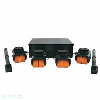 HILMAN ROLLERS Bull Dolly Kit 3 1/2 in L Deck, 60TR65