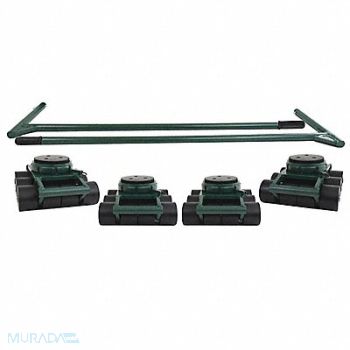 HILMAN ROLLERS Bull Dolly Kit 6 3/4 in L Deck, 60TR69