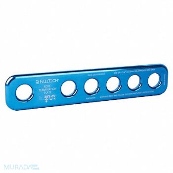 FALLTECH Rope Termination Plate 10 in H Blue, 60XH67