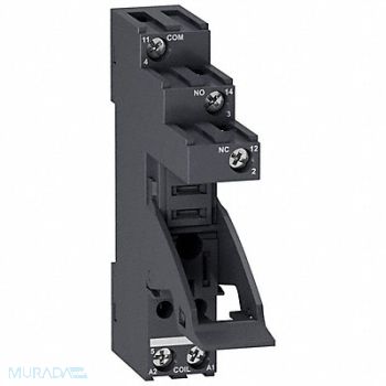 SCHNEIDER Socket 250VAC 10A For Rxg1 Relay PK10, 615A31