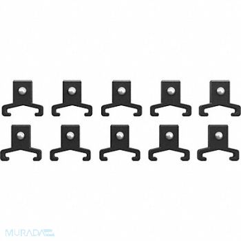 MILWAUKEE Socket Rail Clip Blk For Drive Size 1/2, 61DN81