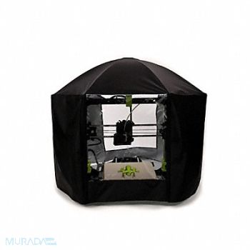 LULZBOT Printer Enclosure 3D 1.94 lb Black, 61HN55