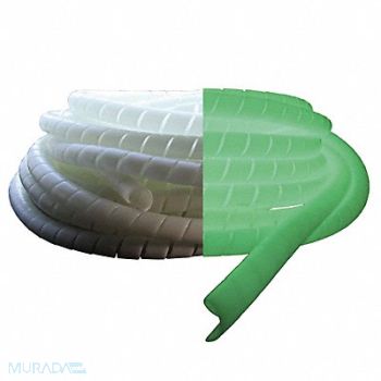 CAPLUGS NightGlow Spiral Wrap Off White 2-1/4 W, 61KV30