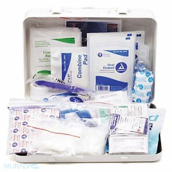 MEDI-FIRST ANSI Standard 10 Person Metal Kit, 62UM11