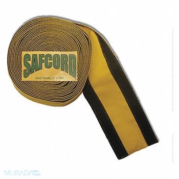 SAFCORD Safety Cord Cover 6 ft x 4 Yellow, 63LJ41
