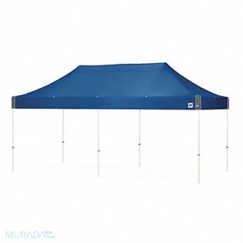 E-Z UP Portable Shelter 20 ft L Polyester, 60NM06