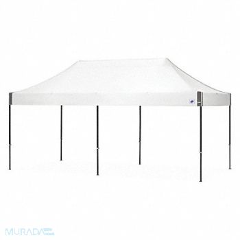 E-Z UP Portable Shelter 20 ft L Polyester, 60NL83