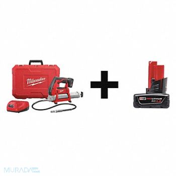 MILWAUKEE Cordless Grease Gun Kit 12.0V, 65MV78