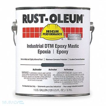 RUST-OLEUM Epoxy Activator/Finish Safety Blue 1 gal, 7H598