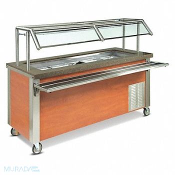 CARLISLE DINEX Cold Food Table 6 Well, 6AEJ0