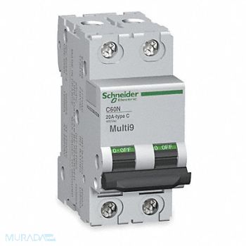 SCHNEIDER ELECTRIC IEC Supp Protector 30A 500VDC 2P, 5RGV1