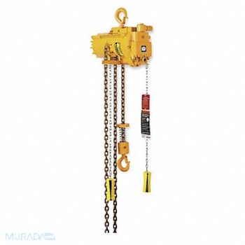 INGERSOLL RAND Air Chain Hoist 2200 lb Cap. 10 ft Lft, 6B465