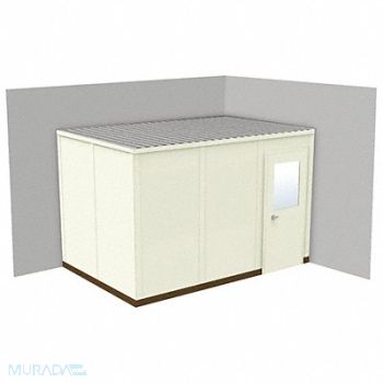 PORTA-FAB Modular In-Plant Office 8 ftx8 ftx12 ft, 467K08