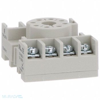 SCHNEIDER Relay Socket Standrd Octal 8 Pin 2.12 L, 6CVD6