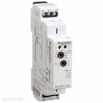 SCHNEIDER Current Sensing Relay 0.1to1A 24to240VAC, 6CWU0