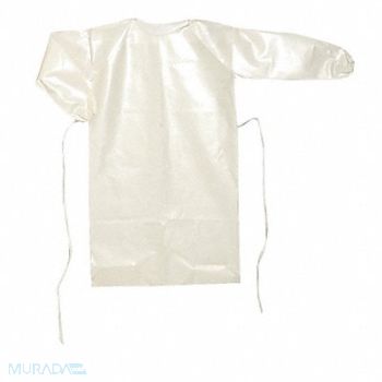 LAKELAND Chemical Resistant Apron XL 28 In W PK10, 6EHR0