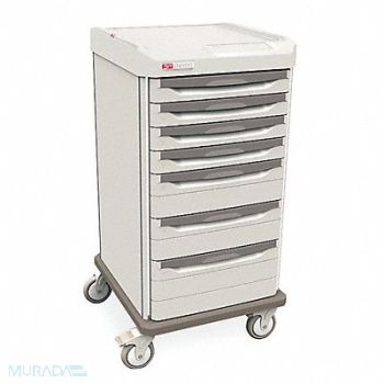 METRO Nurse Server Cart Polymer Light Taupe, 6EJF4