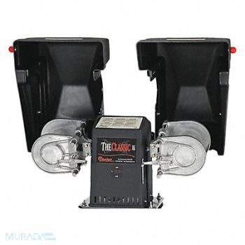 RED DEVIL EQUIPMENT COMPANY Paint Shaker Twin Arm Air Driven, 6EXK2