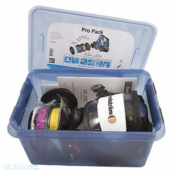SUNDSTROM SAFETY Full Face Respirator Kit M, 6GGT8