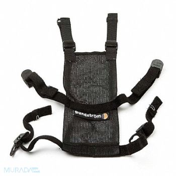 SUNDSTROM SAFETY Mesh Head Harness Assembly Black, 6GGV0