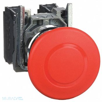 SCHNEIDER ELECTRIC Emergency Stop Push Button Red, 6HK82